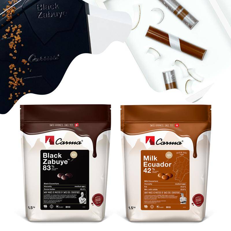 Black Zabuye 83% & Milk Ecuador 42%